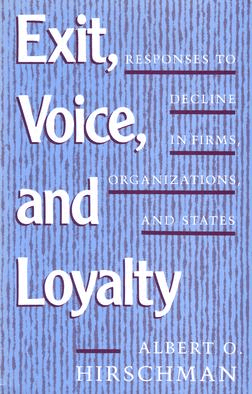 Exit, Voice, and Loyalty