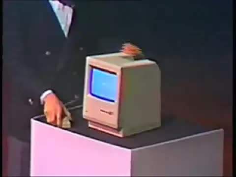 The Lost 1984 Video: young Steve Jobs introduces the Macintosh