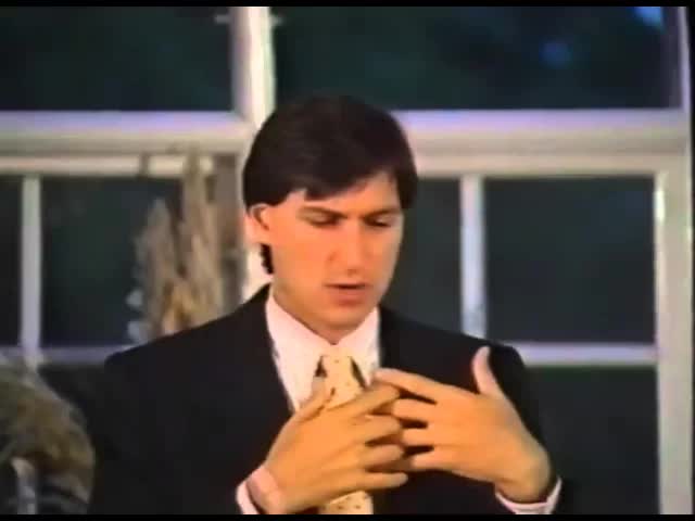Steve Jobs in Sweden, 1985 [HQ]