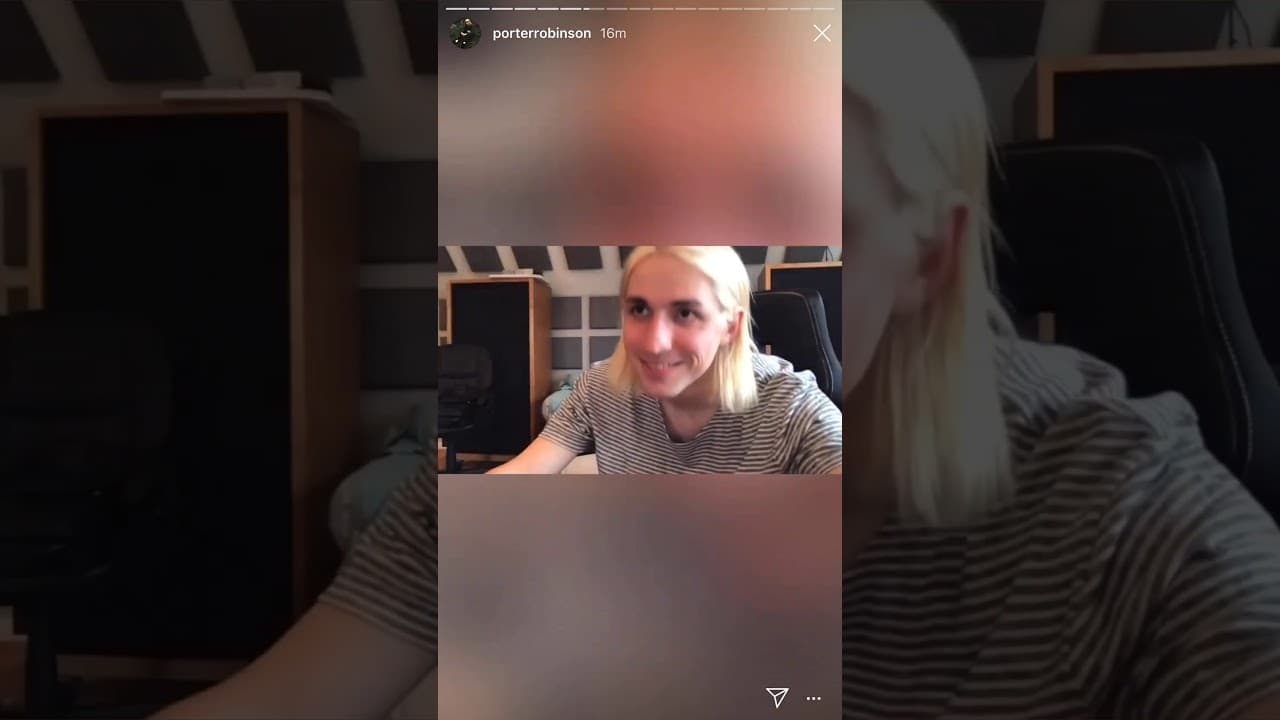 Porter Robinson's "something comforting" meaning