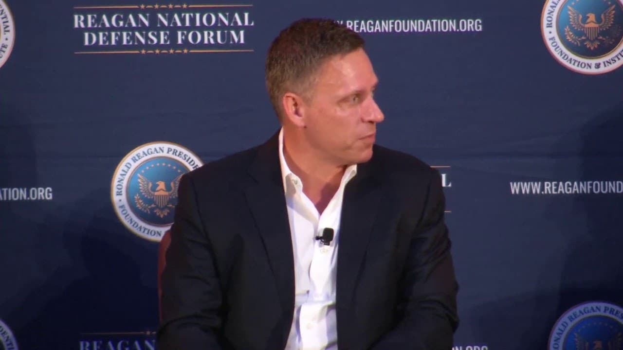 Peter Thiel on SpaceX, Palantir, and Unicorn Startups with Federal Contracts