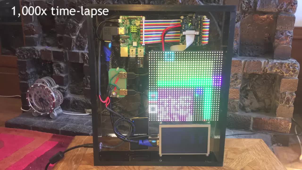 The Bitcoin Block Clock