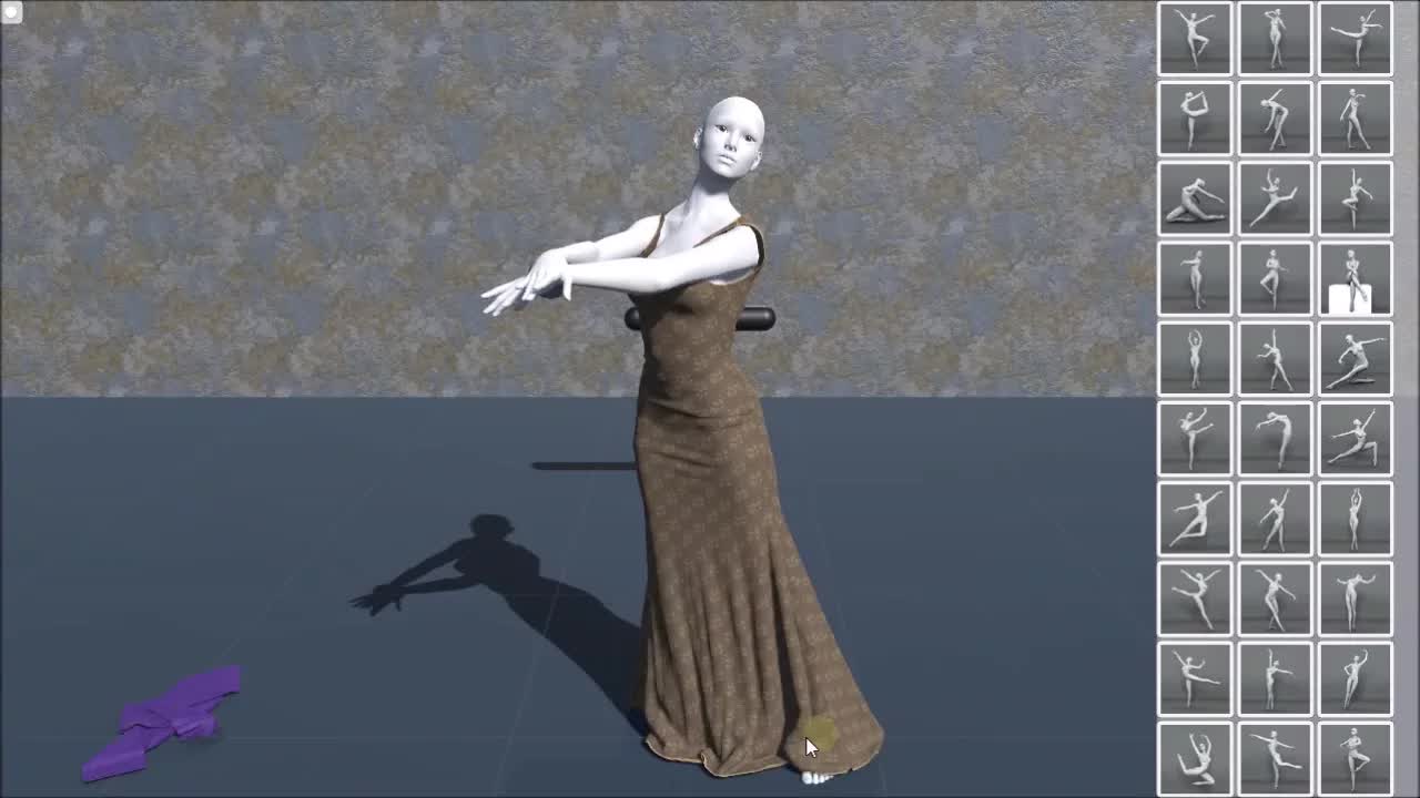 Interactive Cloth Simulation