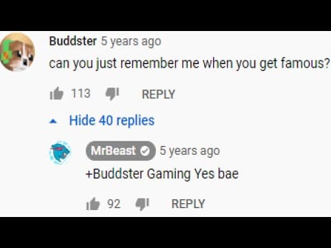 Mr. Beast... do you remember me?🥺