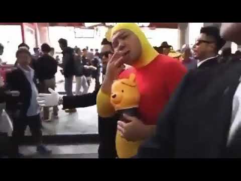 Xi Jinping but it's winnie the pooh