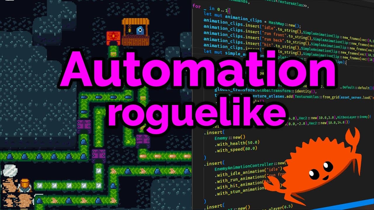 Making a roguelike from scratch in Rust!