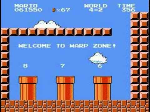 A Bored God Plays Super Mario Bros.