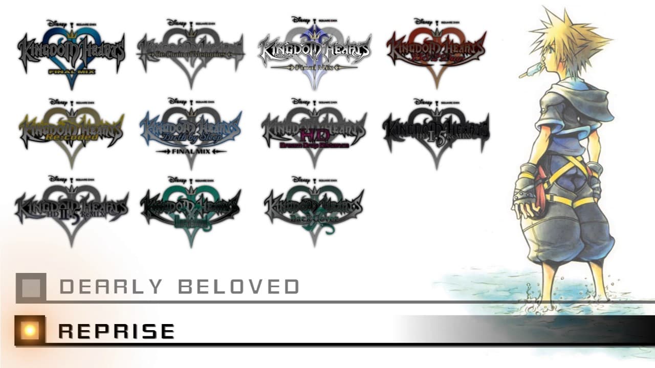 KINGDOM HEARTS - Dearly Beloved - All Versions 2002-2017
