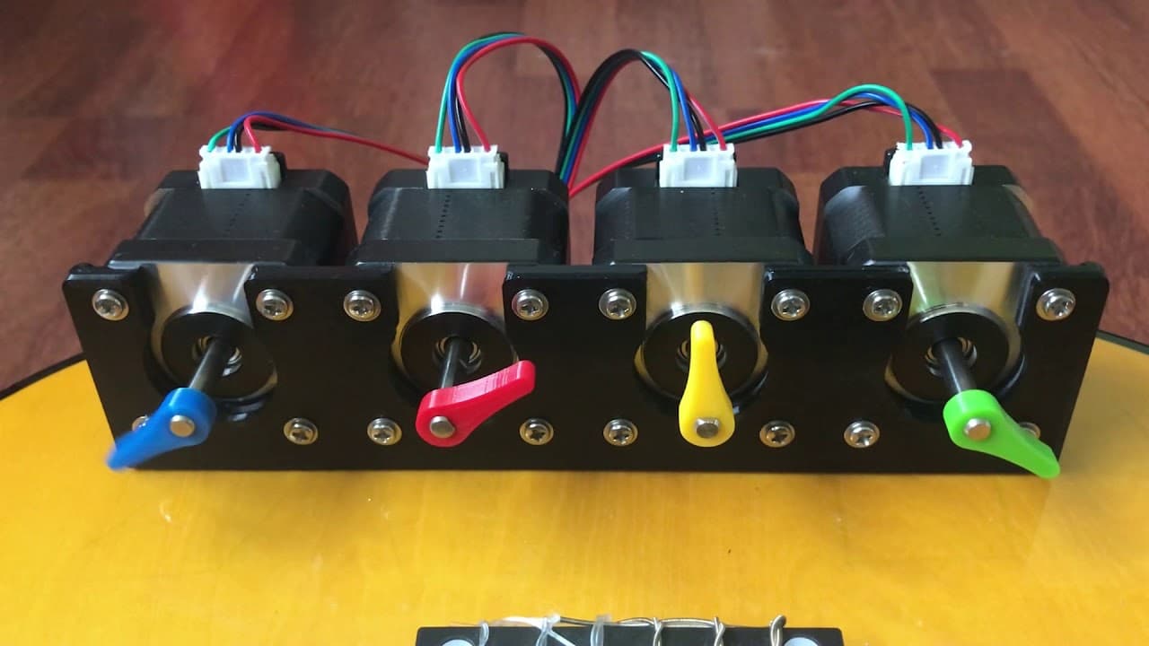 Mii Channel Theme on stepper motors