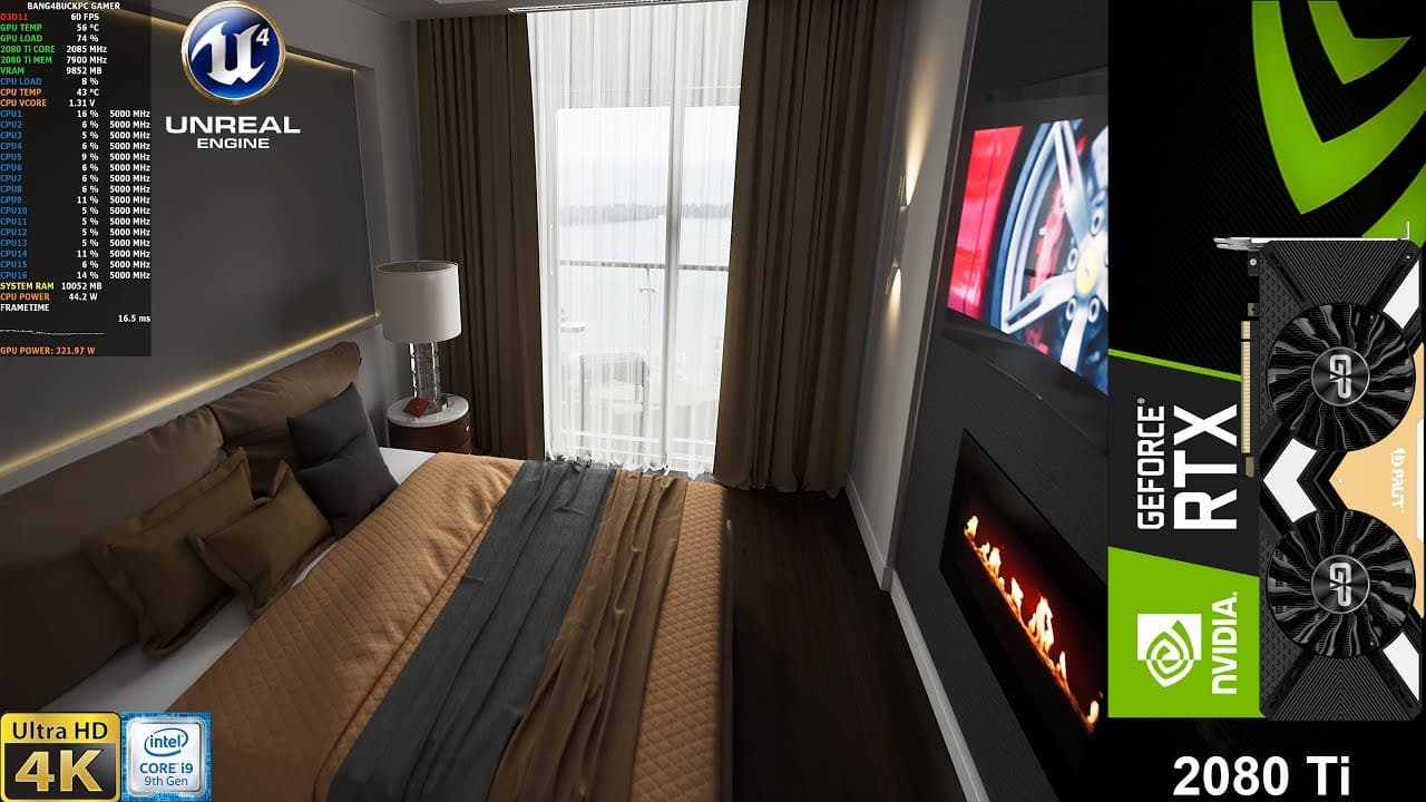 Photo Realistic Toronto Condo Unreal 4 Engine 4K | RTX 2080 Ti | i9 9900K 5GHz