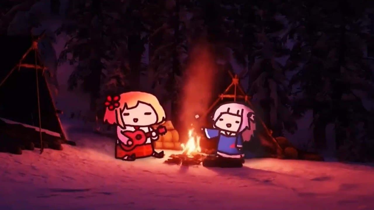 Gura and Amelia vibing in campfire (10 hour loop)