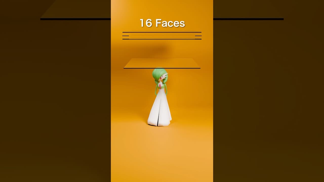 Cloth Simulation on Gardevoir
