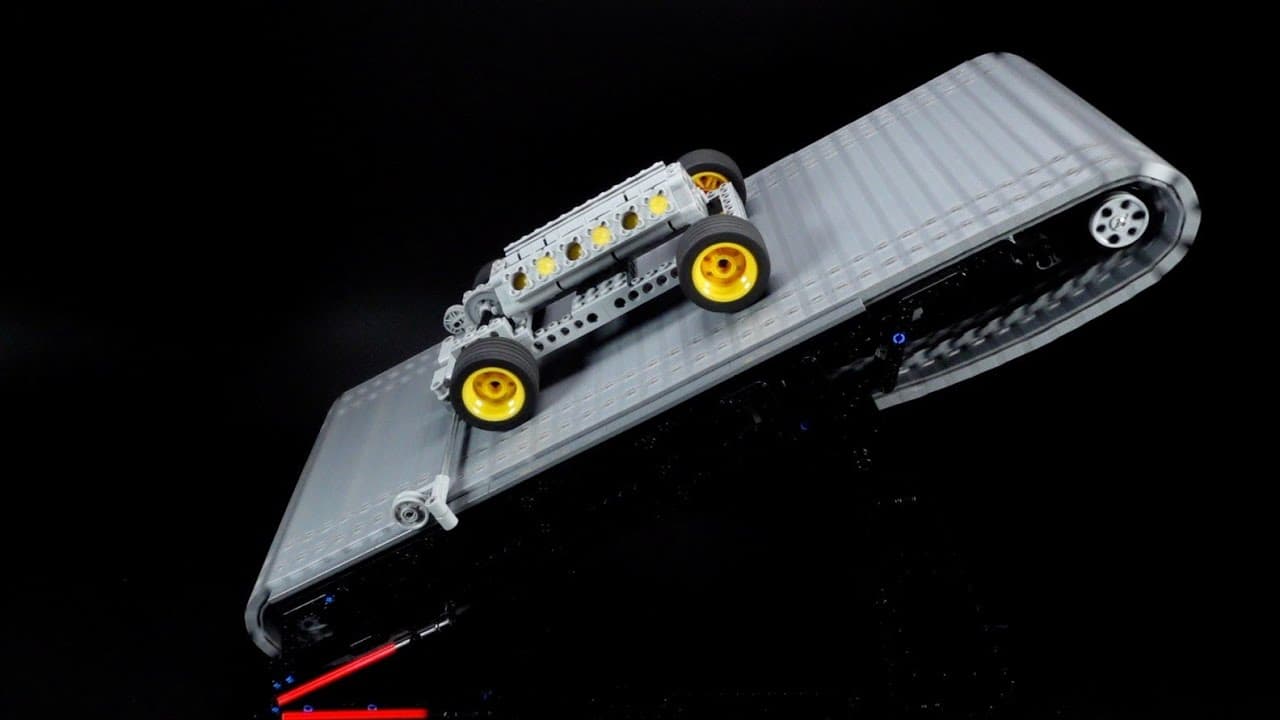 Can a Lego Car Roll Downhill Forever?