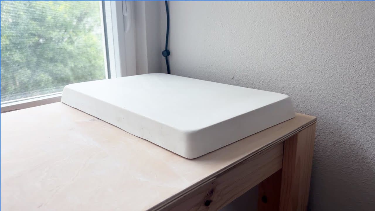 How to Make a Plaster Slab for Wedging and Recycling Clay