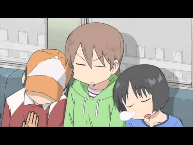 Nichijou 23 - Yuuko is always suffering