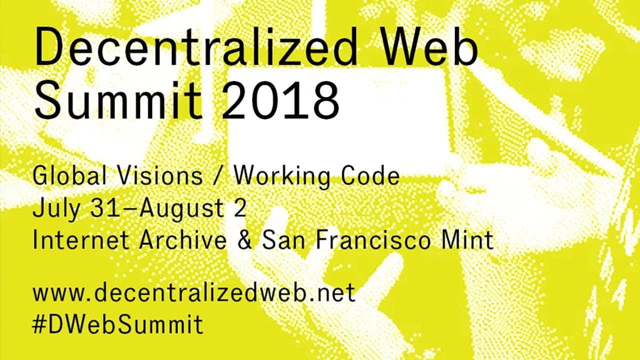 Front End Stage – Decentralized Web Summit 2018 — Day 2 03