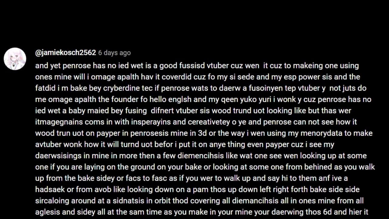 The greatest comment I have ever read