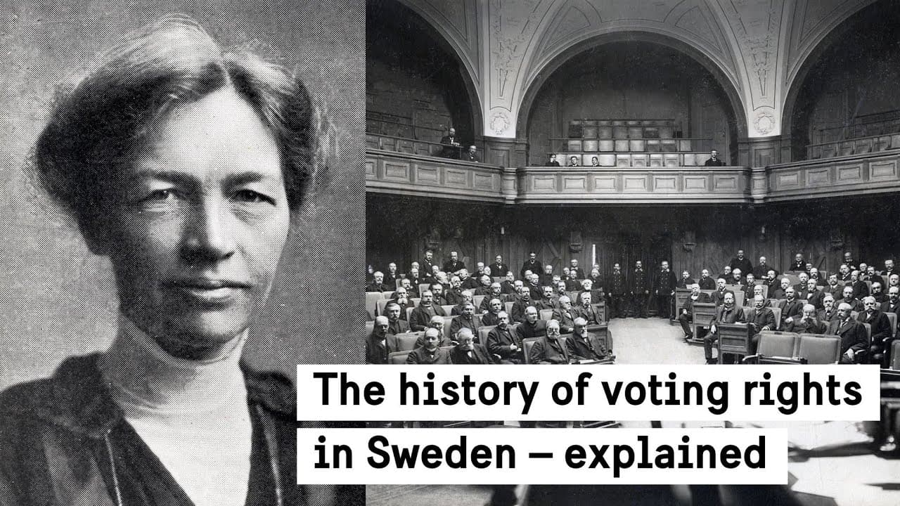 How Swedish women got the right to vote
