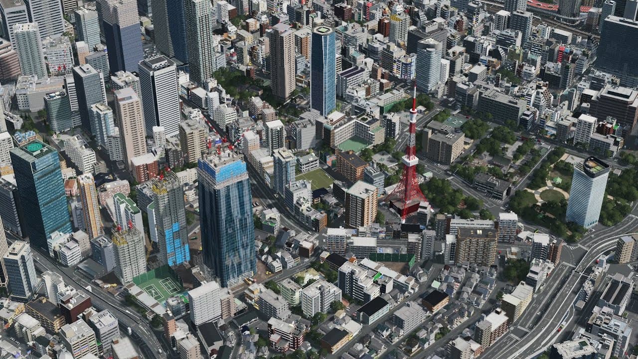 【Cities:Skylines】I spend 600 days to build Tokyo in game